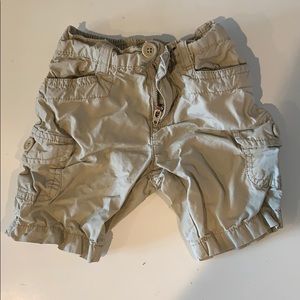 12 mo Khaki Cargo Shorts